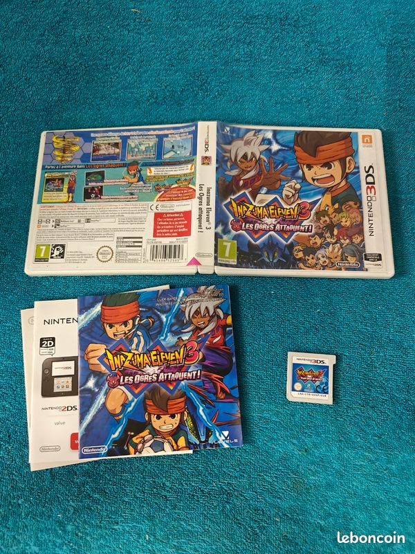 3DS Inazuma eleven les ogres attaquent Inazuma eleven les