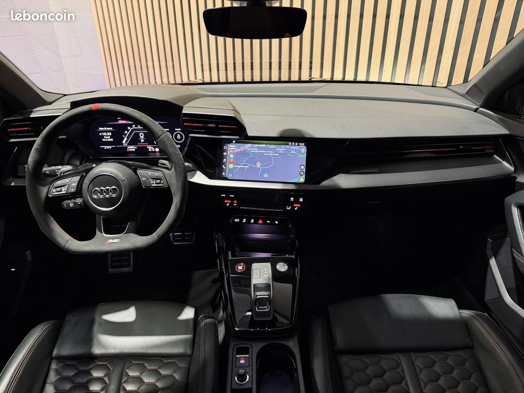 AUDI RS3 SPORTBACK Quattro 2.5 TFSI 400 S-tronic ETAT NEUF SUIVI COMPLET IMMAT FRANCE FULL OPTIONS (image 5)