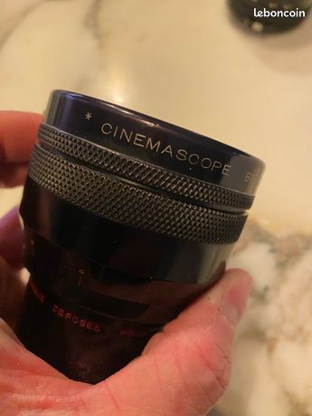 Objectif Anamorphique CinemaScope Hypergonar Chrétien 16mm – Vintage, Boîte D'origine
