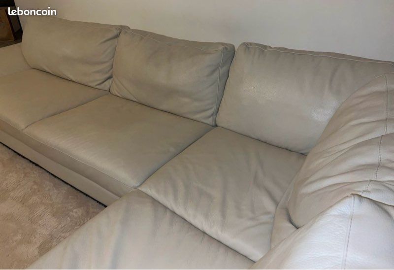 Canapé en cuir Natuzzi (image 7)
