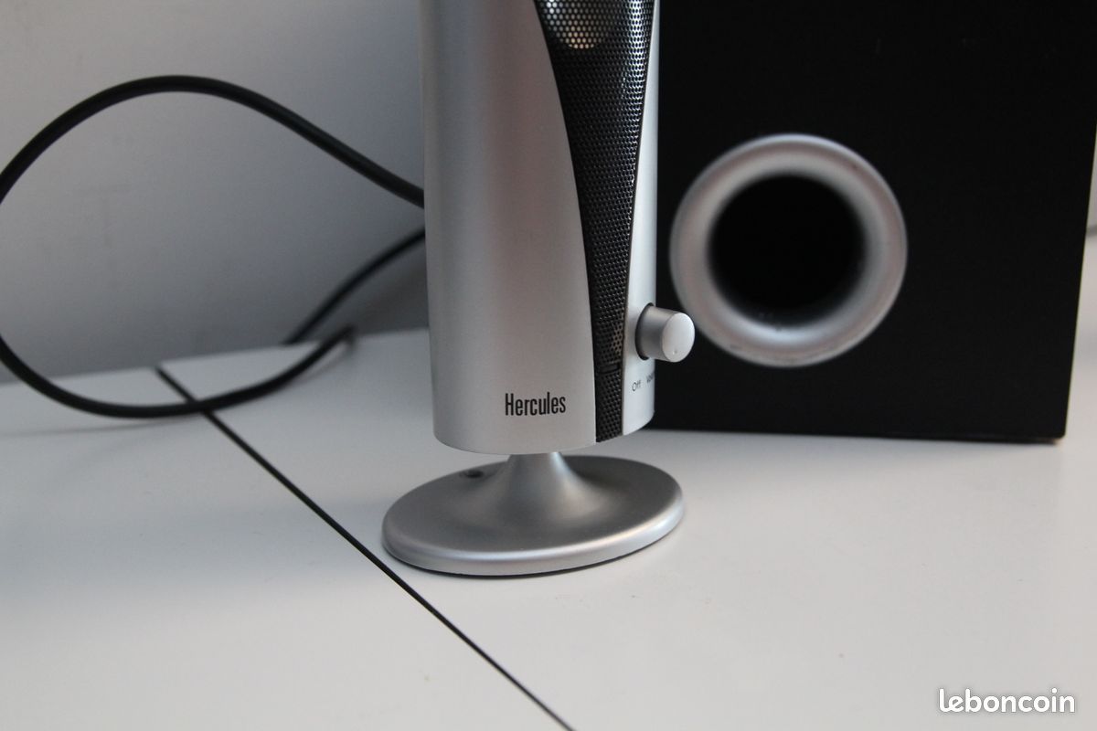 Hercules XPS 2.0 40 Slim Enceinte 2.0 Blanc