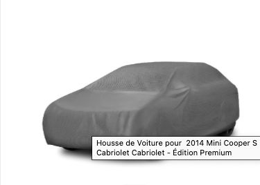 Housse sur Mesure Mini Cooper