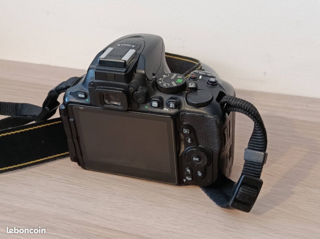 Nikon D5600 – Boîtier nu – 44 935 clics (image 4)