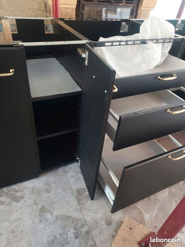6 meubles Cuisine ikea noir (image 18)