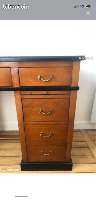 Bureau ancien en bois (image 2)