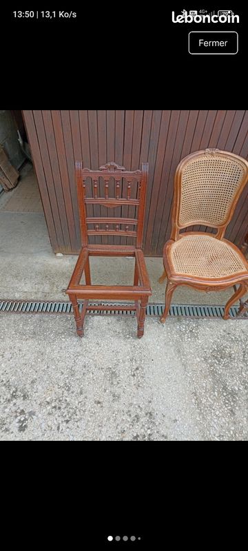 Lot de 7 chaises à restaurer (image 1)