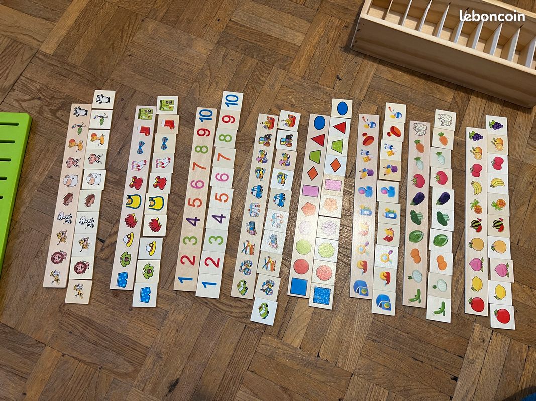 Jeux triage Montessori anglais/chinois (image 4)