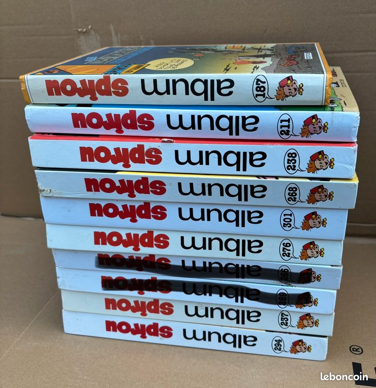 Lot n’ 2 - 8 albums Spirou bd (image 1)