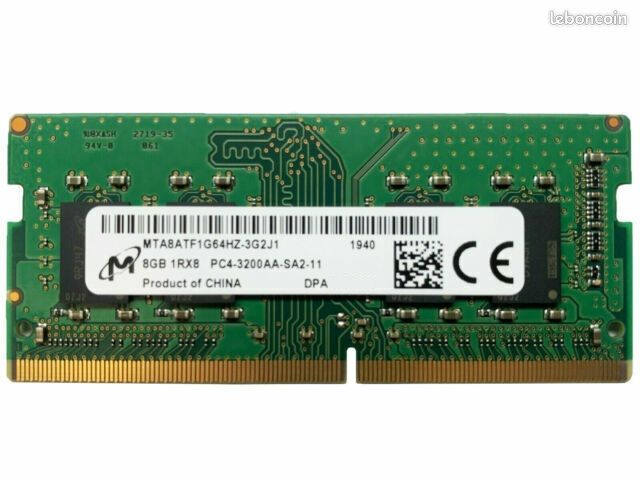 Micron 16GB (2x8GB) SO-DIMM 3200MHz DDR4 (image 1)