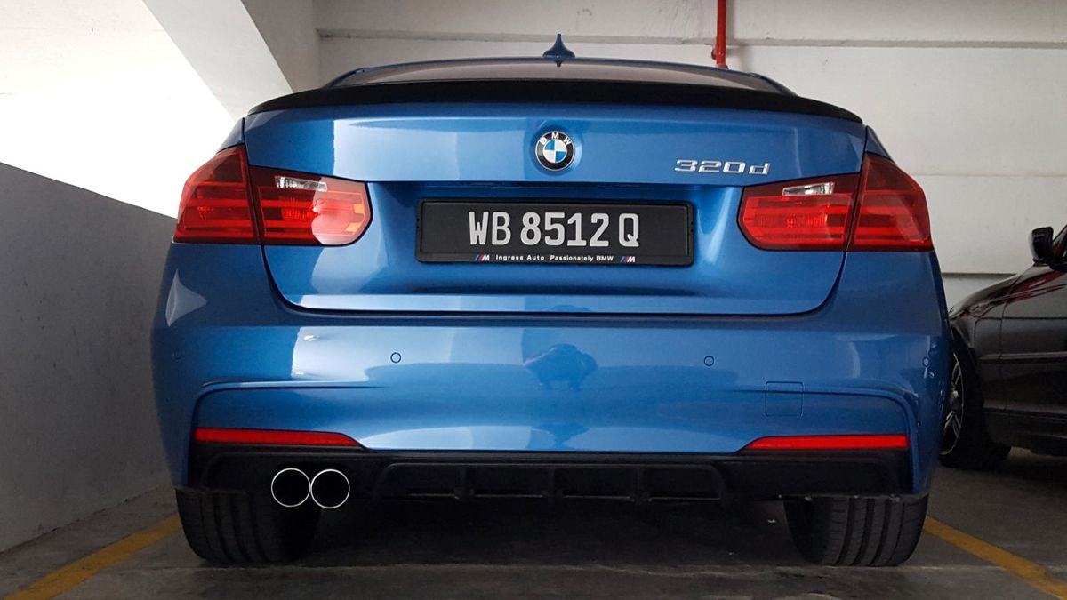 Embout-échappement-double-BMW-M-Performance-pour-BMW-Série-3-F30-F31