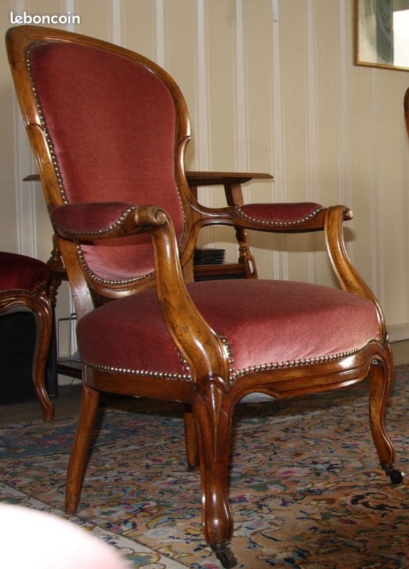 Canapé et fauteuils Louis Philippe (image 2)