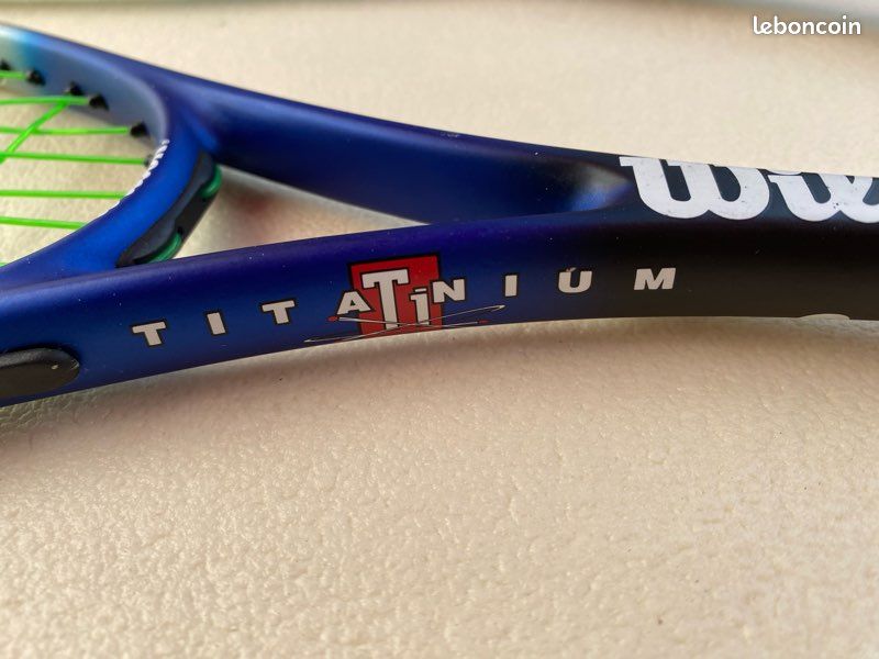 Jeu de 2 raquettes de squash Wilson Titanium (image 4)
