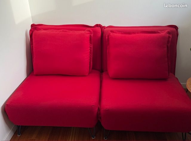 Fauteuil convertible tissus (image 3)