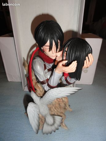 Figurine Mikasa (Attaque Des Titans) - Sans Boîte - Occasion - Matière PVC