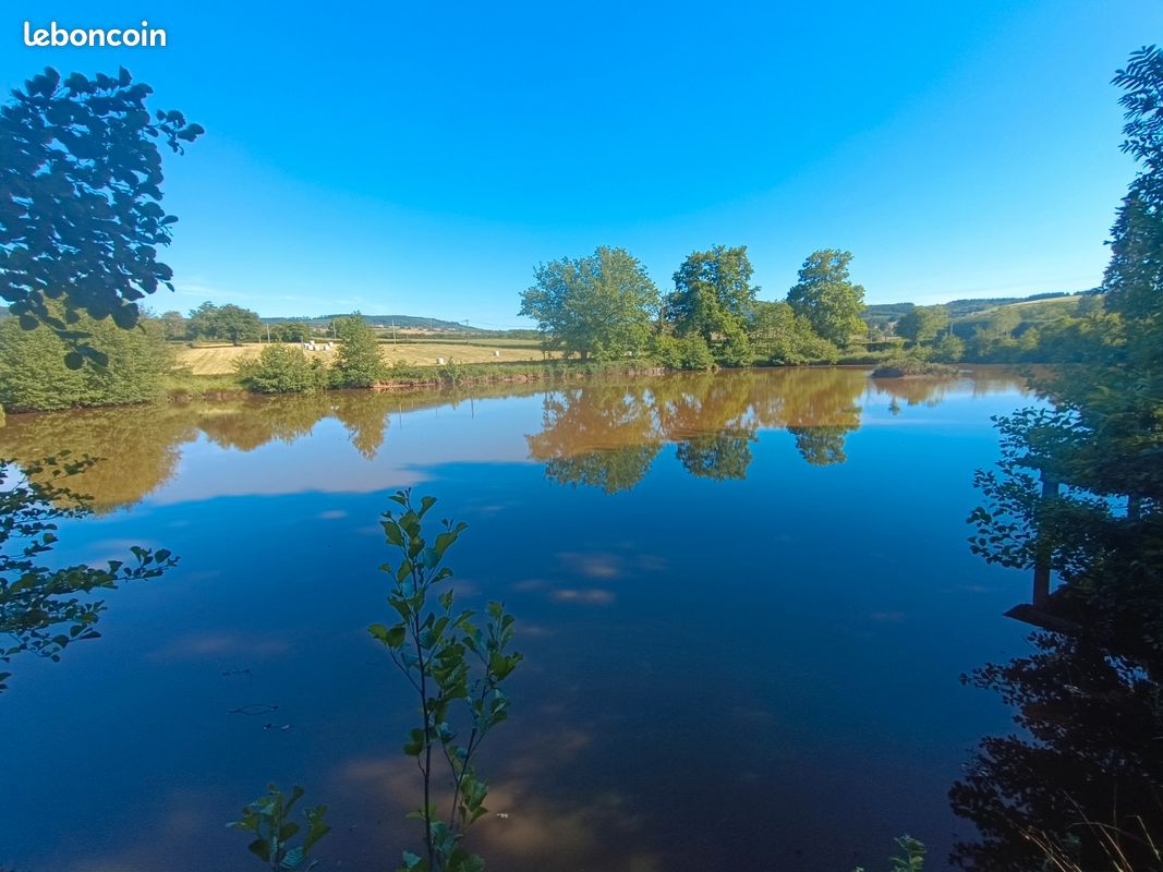 Bien rare – domaine nature avec étangs, rivière et chalet – cluny / 1h lyon · 89 000 €
