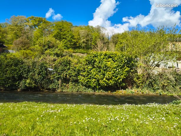 Location de jardin en bord de rivière