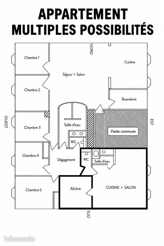 Appartement 7 pièces 180 m² · à Villeurbanne · 180 m² · 750 000 €