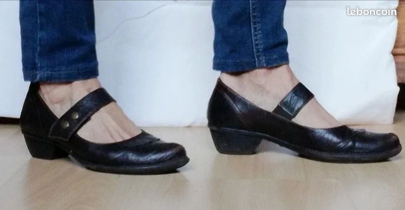 Chaussures babies cuir Dorking t. 37-37,5 (image 3)