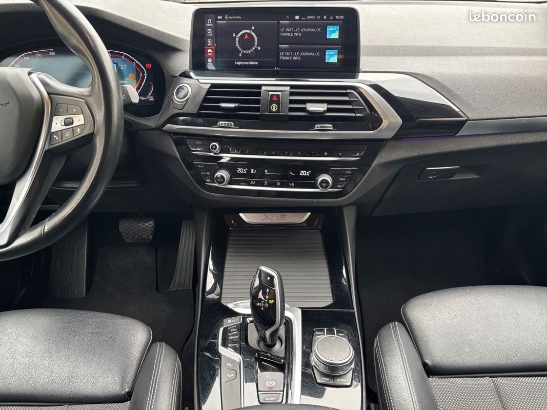 BMW X3 G01 xDrive20d 190ch BVA8 xLine - Entretien BMW - Caméra de Recul - FR (image 10)