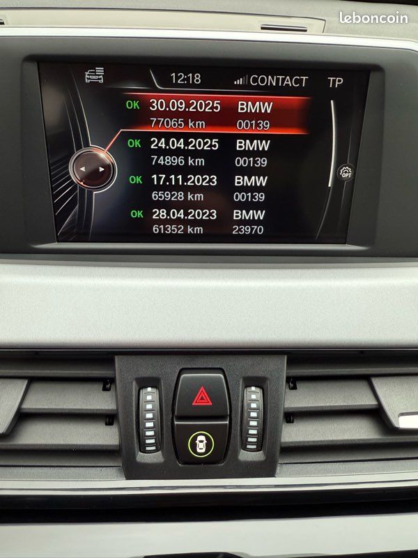 BMW X1 25i xDrive 231 ch F48 km 78000 année 03/2017 Bva8 (image 10)