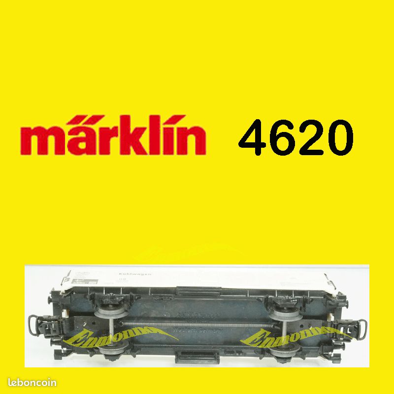 Wagon Frigorifique Märklin 1793 / 0 - 1934, Métal, Avec Boîte D'origine