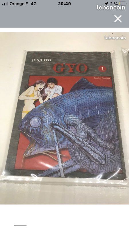 Gyo complet tome 1/2 rare (image 2)
