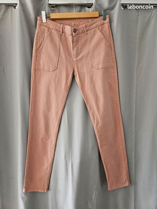 Pantalon rose Reiko (image 1)