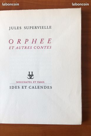 E.O. "Orphée et autres contes", Jules Supervielle, 1946 (image 2)
