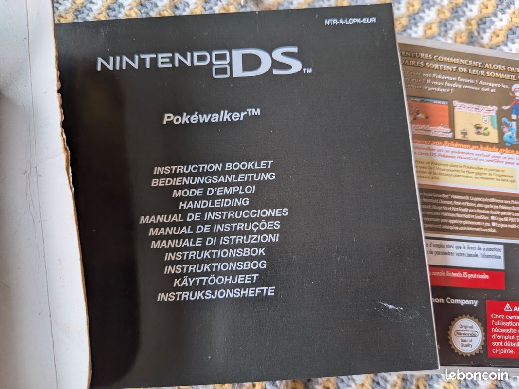 Pokémon Heartgold Nintendo DS boîte uniquement, sans le jeu (image 5)