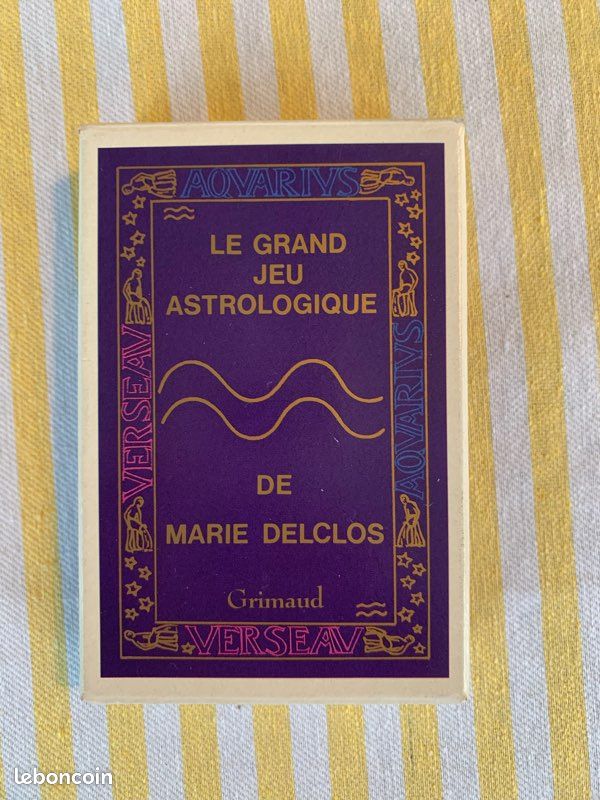 Ancien jeu de tarot, Gendarmerie Nationale, Grimaud, complet - Vendu