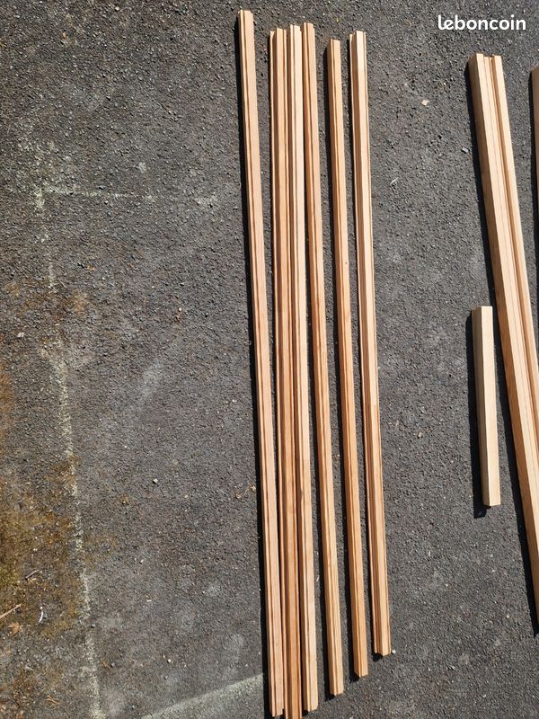 Vends lot d’habillages / moulures bois pour finition intérieure neuf (image 2)