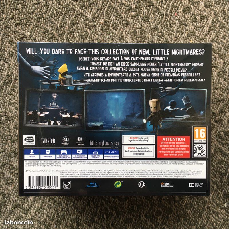 Little nightmares 2 switch d'occasion - Jeux vidéo