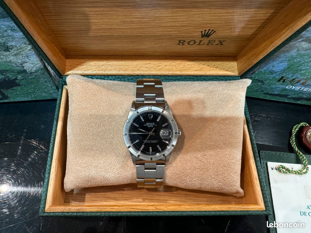 Rolex Oyster Perpetual Date 15210 - Full Set 1995 (image 1)