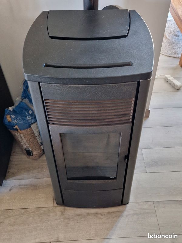 Poêle à granulés/pellets MCZ ego 2.0 C Air 8kw noir/anthracite (image 3)