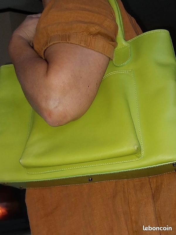 Sac tout cuir Lancel (image 9)