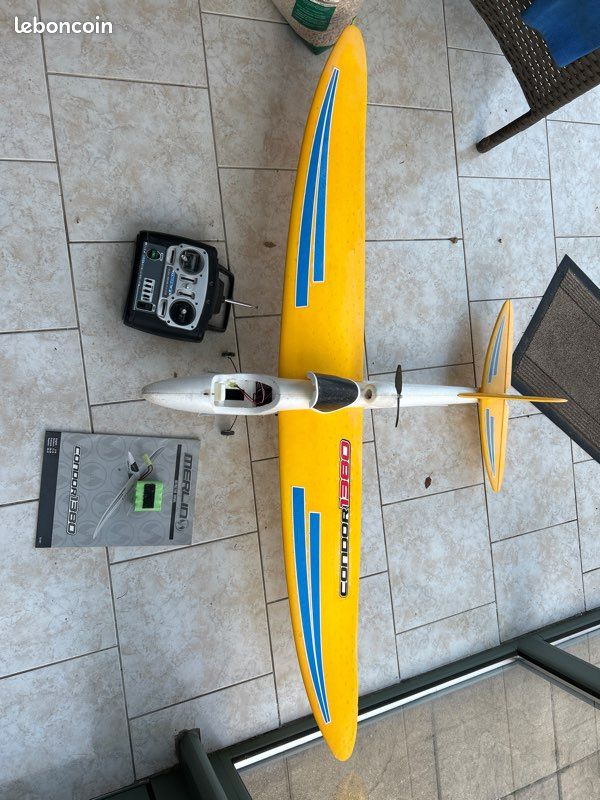 JONRRYIN Avion Télécommandé 2,4 GHz F22 de Chasse, Radiocommandé Extérieur pour Adultes, Enfants, Garçons, Débutants