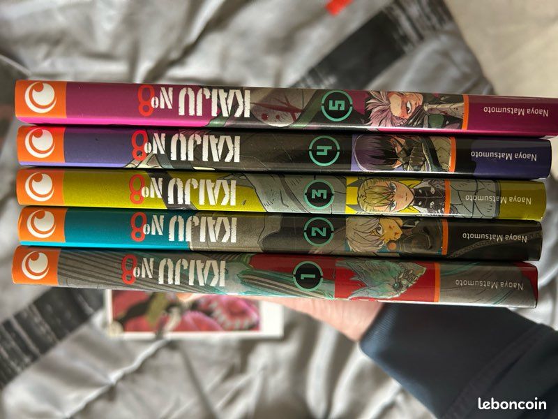 Kaiju n8 coffret tomes 1 à 5 (image 4)