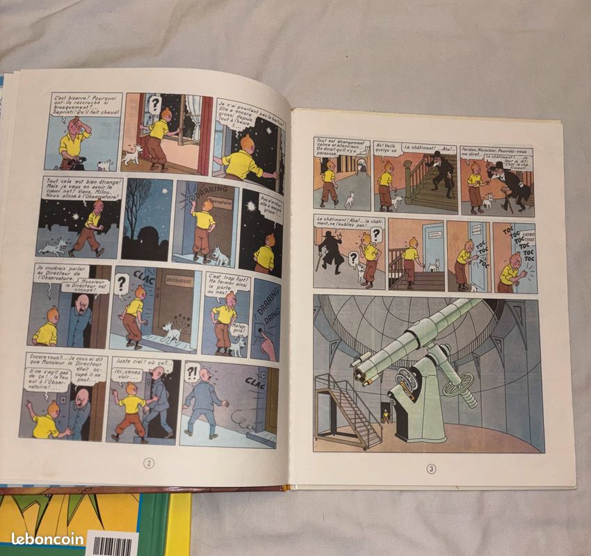 Lot de 3 BD Tintin – éditions Casterman (image 9)