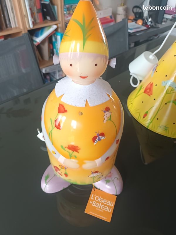 Lampe veilleuse L'oiseau Bateau coccinelle - Décoration