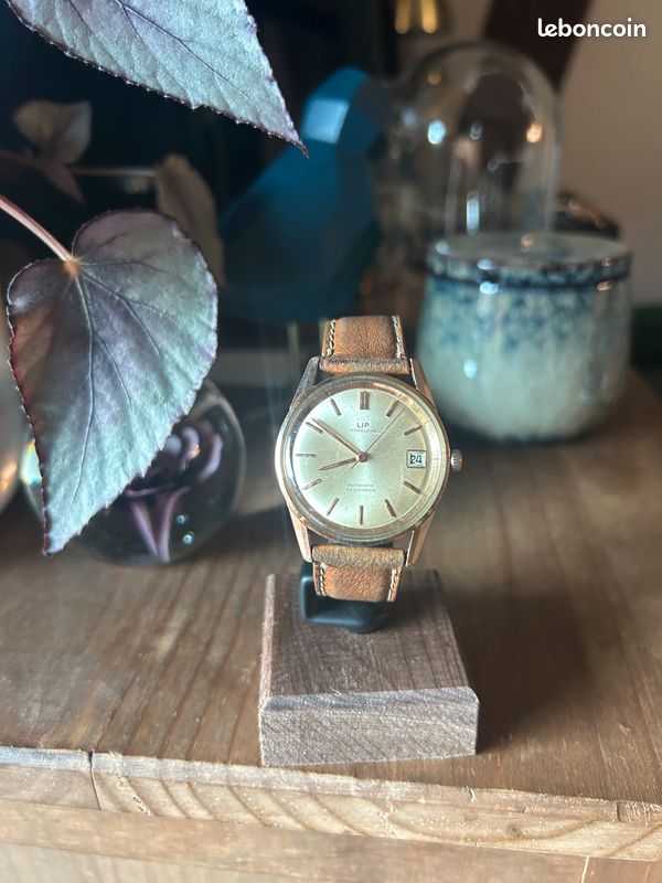 Cadran De Montre Vintage LIP - Diamètre 27.50 Mm, Ancien Stock, Pour Restauration Ou Collection