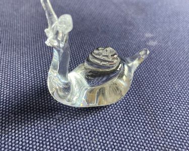 Escargot en verre décoratif - France