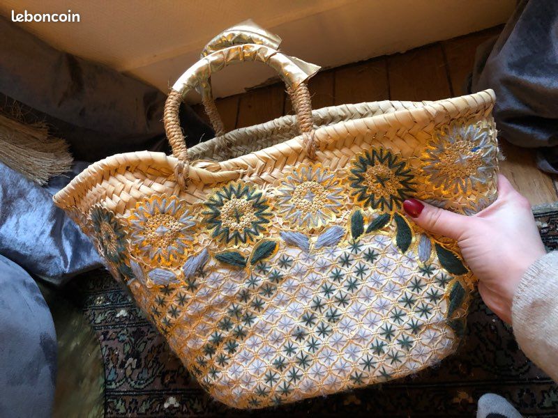 Panier en osier (image 1)