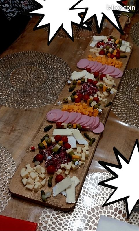 Planche bois décorative apéro (image 2)