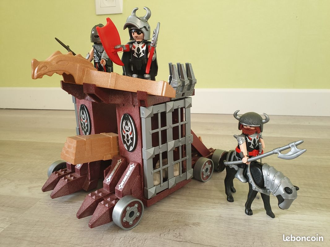 Playmobil Château des chevaliers dragons (image 3)