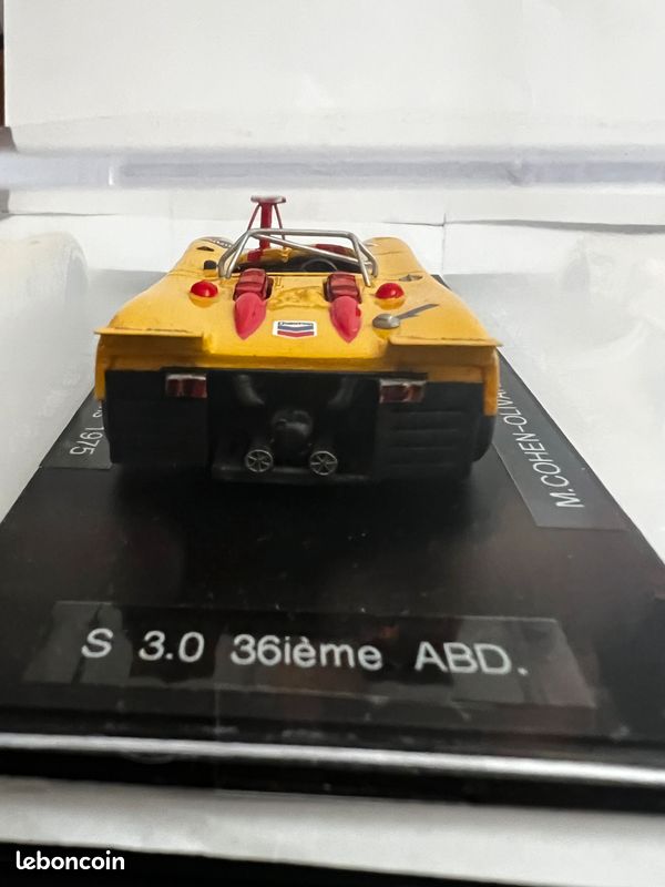Porsche 908/02 #1 24 Heures du Mans 1975 1/43 GCAM Edition Limitée (image 6)