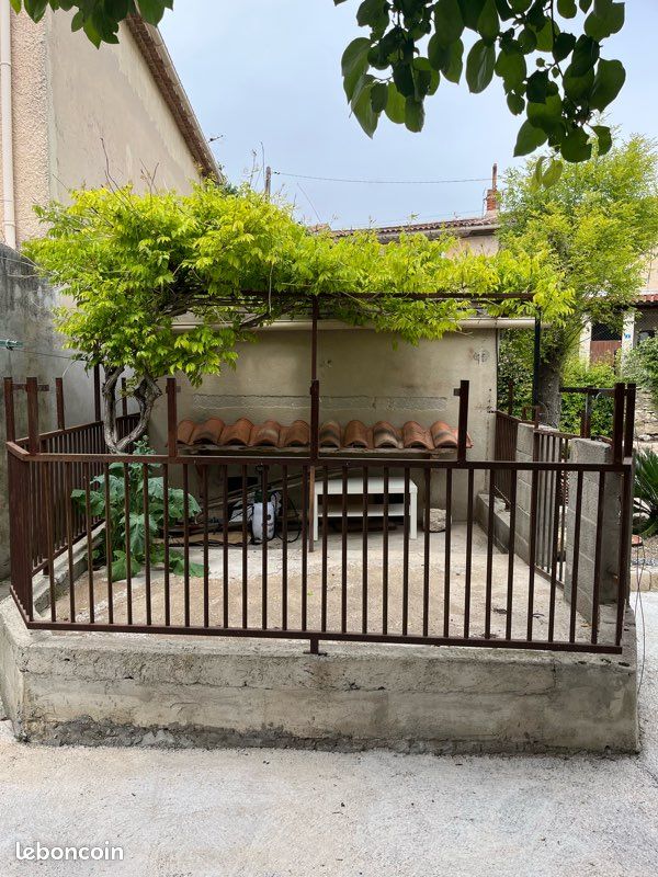 Barrière fer forger (image 2)