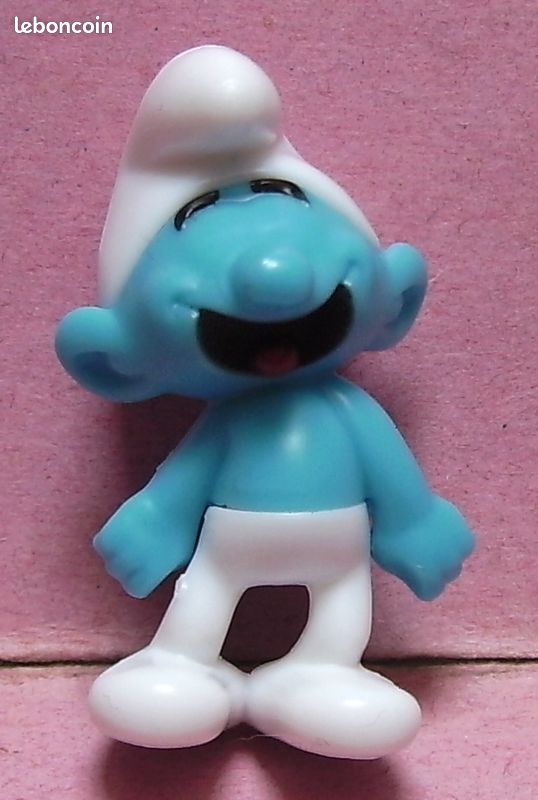 Figurine Schtroumpf Schleich 20067 - PROMO Avec Éléphant - TBE (Occasion)