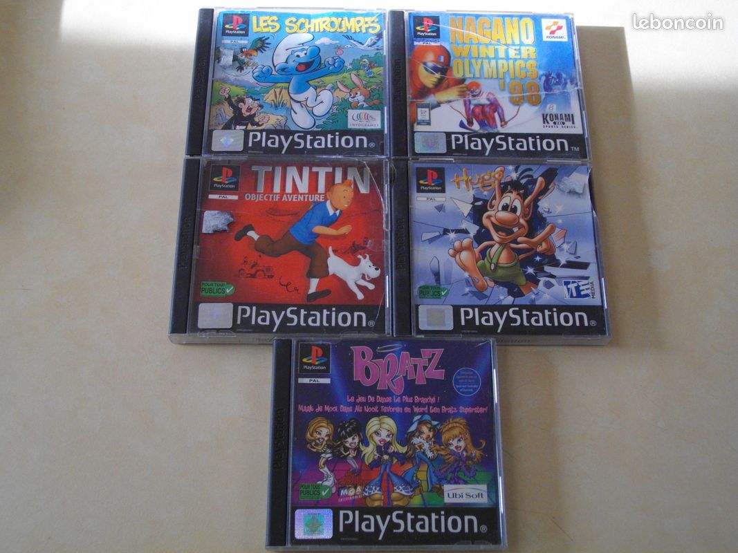 Jeu Bratz Pour PlayStation 1 (PS1) - Complet, En Très Bon état