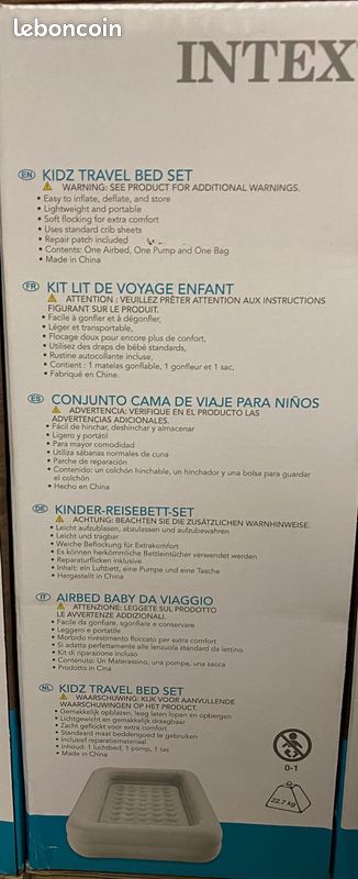 Matelas gonflable enfant Intex neuf (image 2)
