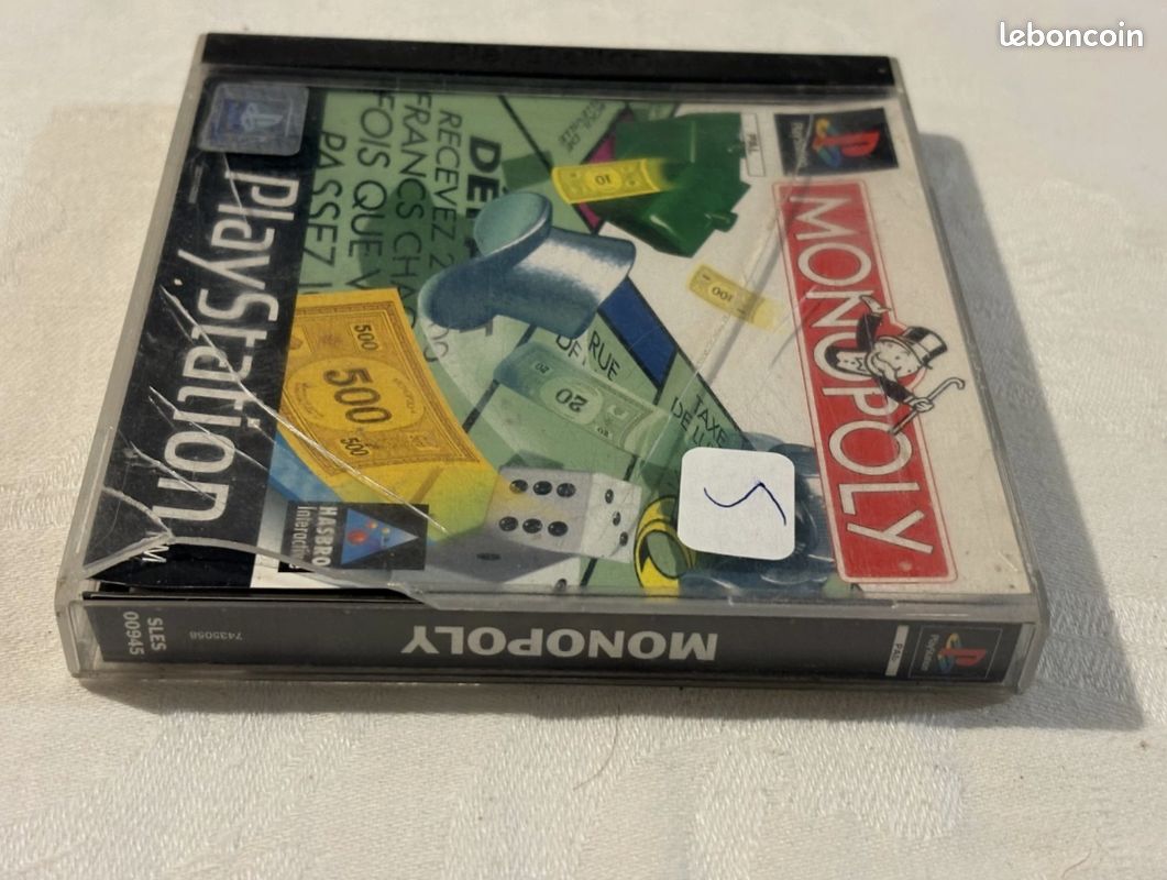 Jeu Sony Playstation 1 PS1 Monopoly complet FR (image 3)